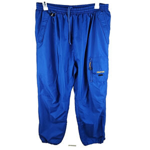 Starter 90s Y2K Blue Windbreaker Mesh Lined Swish Pants Gorpcore Mens XL